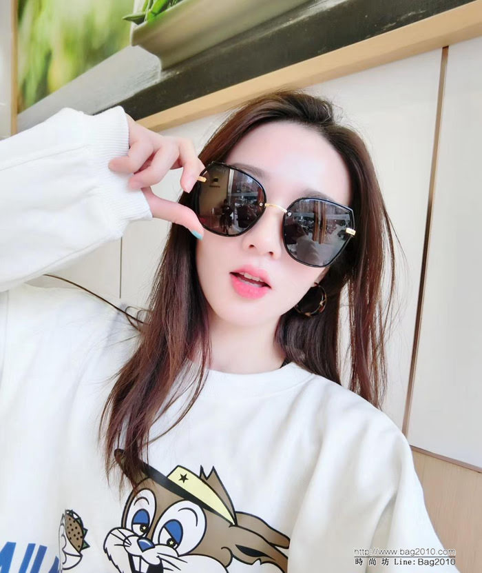 DIOR-迪奧 2019新款 迪奧網紅同款 寶麗來樹脂偏光鏡片 時尚百搭 女款太陽鏡 2953  lly1657
